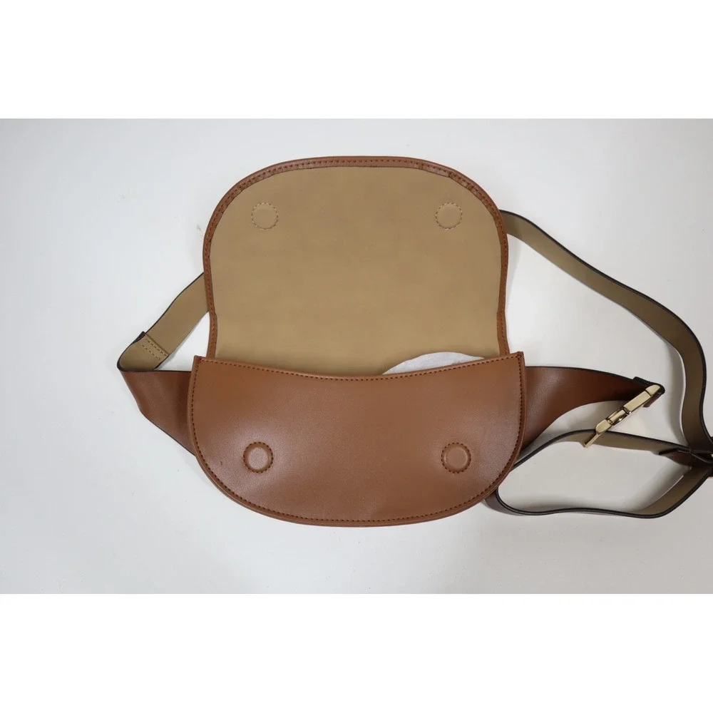Michael Kors Brown Genuine Leather Belt Bag‎